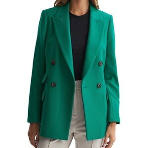 Reiss Logan Double Breasted Blazer | Size 2